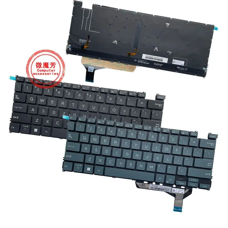 US Laptop Keyboard for ASUS Zenbook 14 UX3402Z UX3402V UM3402 S13