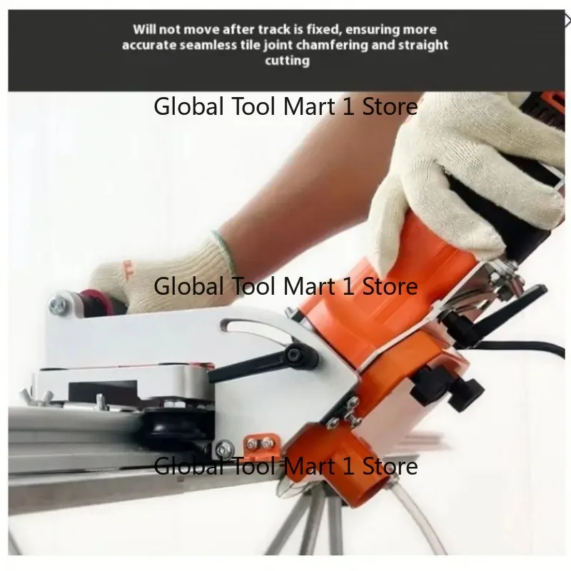High Precision Electric Ceramic Tile Cutting Machine 220V Orbital Push Pull Knife Handheld for Chamfering and Straight Cutting