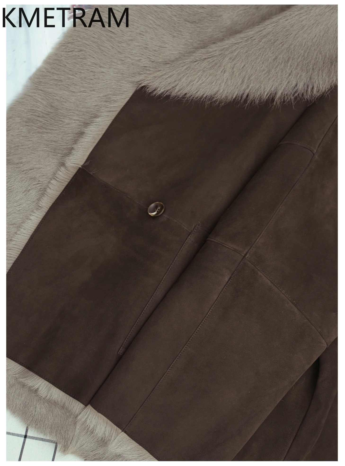 Natural Tuscany Wool Sheepskin Double Faced Fur Jacket Woman Luxury Real Fur Coat Winter Leather Jackets Women Clothing 2025