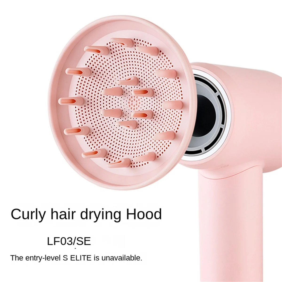 For Hair Dryer LF03/SE Diffusion Perm Curling Air Nozzle Accessories Pink