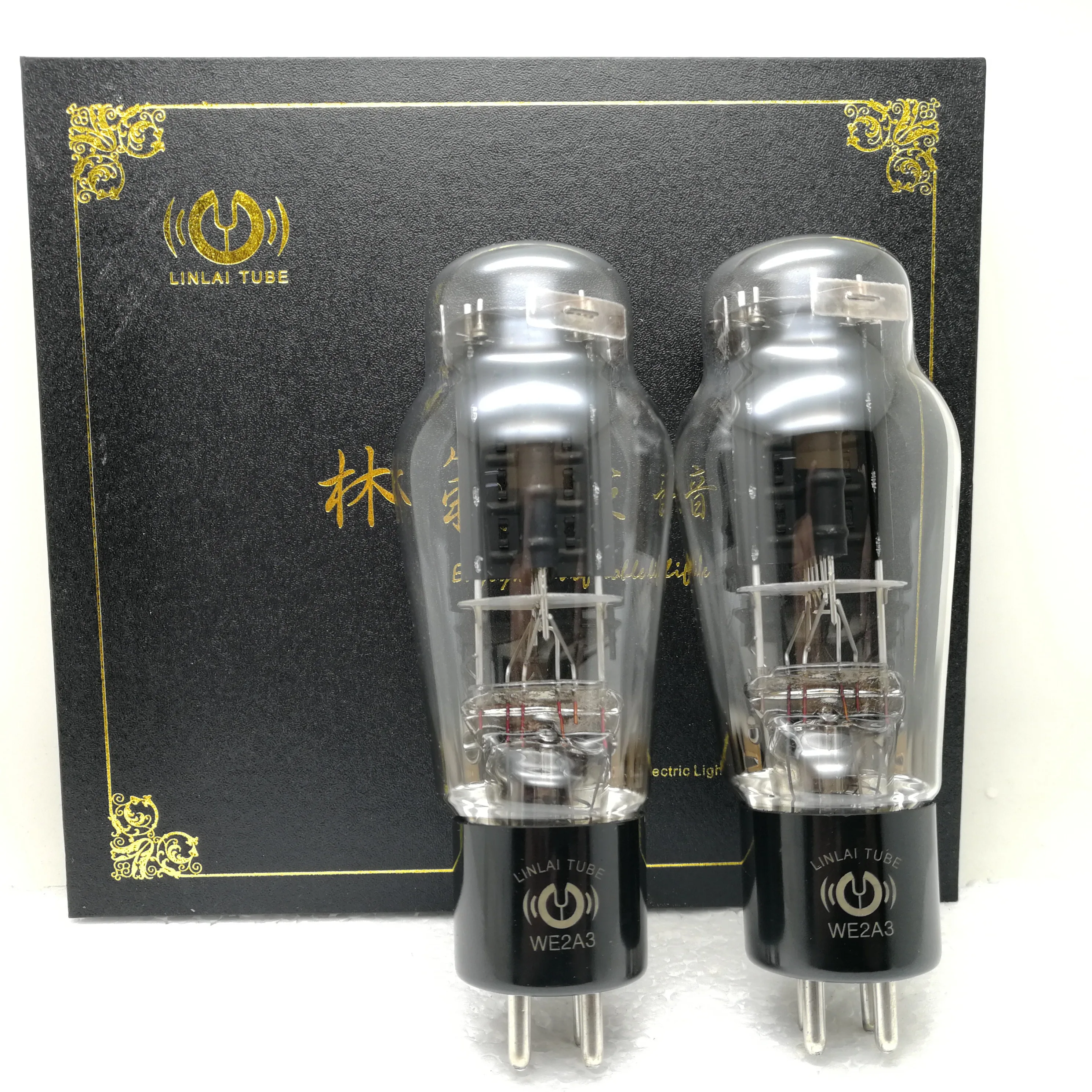 

LINLAI West Electric WE2A3 tube re-engraved on behalf of RCA single-screen 2A3 tube original test pairing