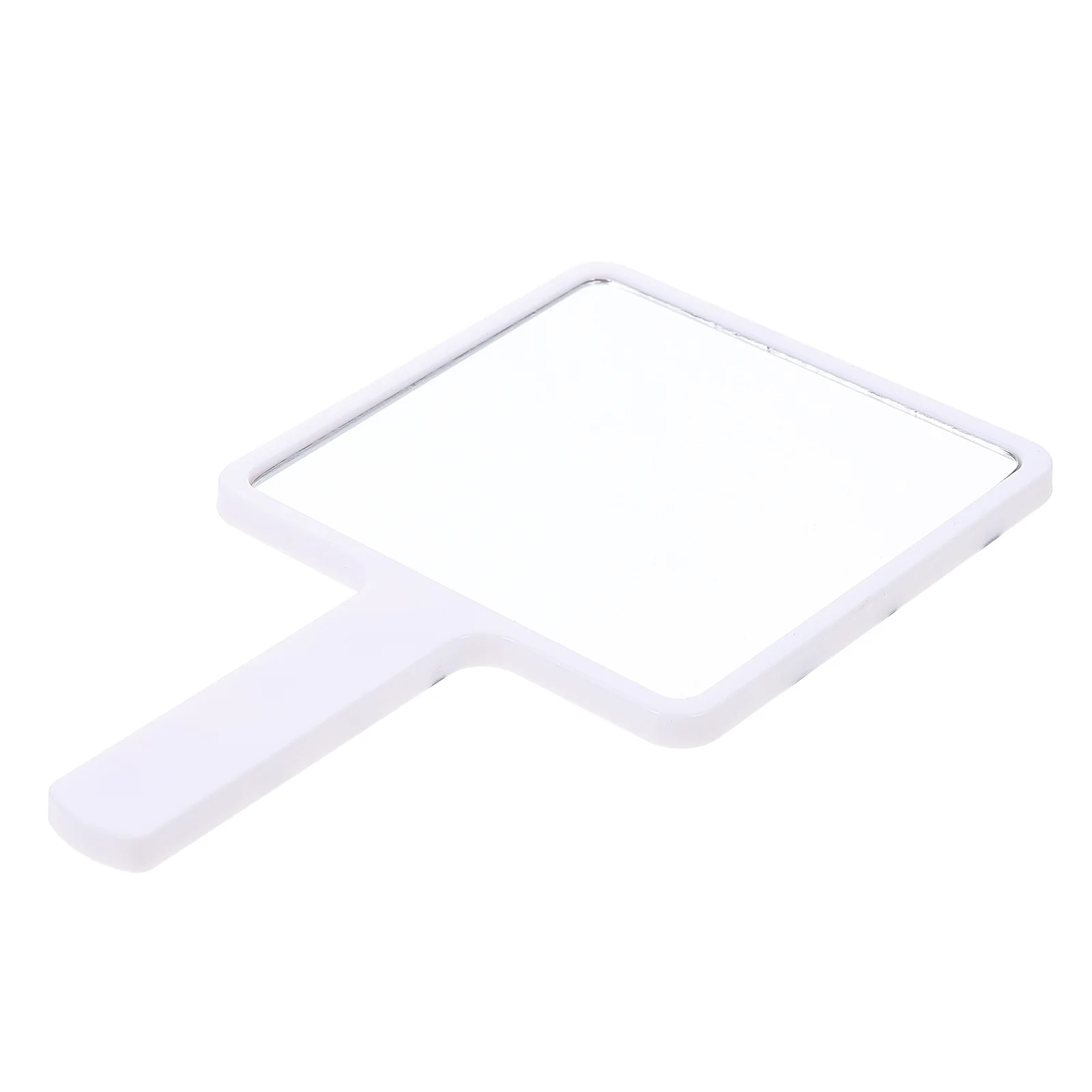 مرآة مكياج محمولة باليد، سطح عاكس عالي الدقة وخفيف الوزن للسفر، هدية منزلية، استخدام الحلاق المنزلي الرائع #2