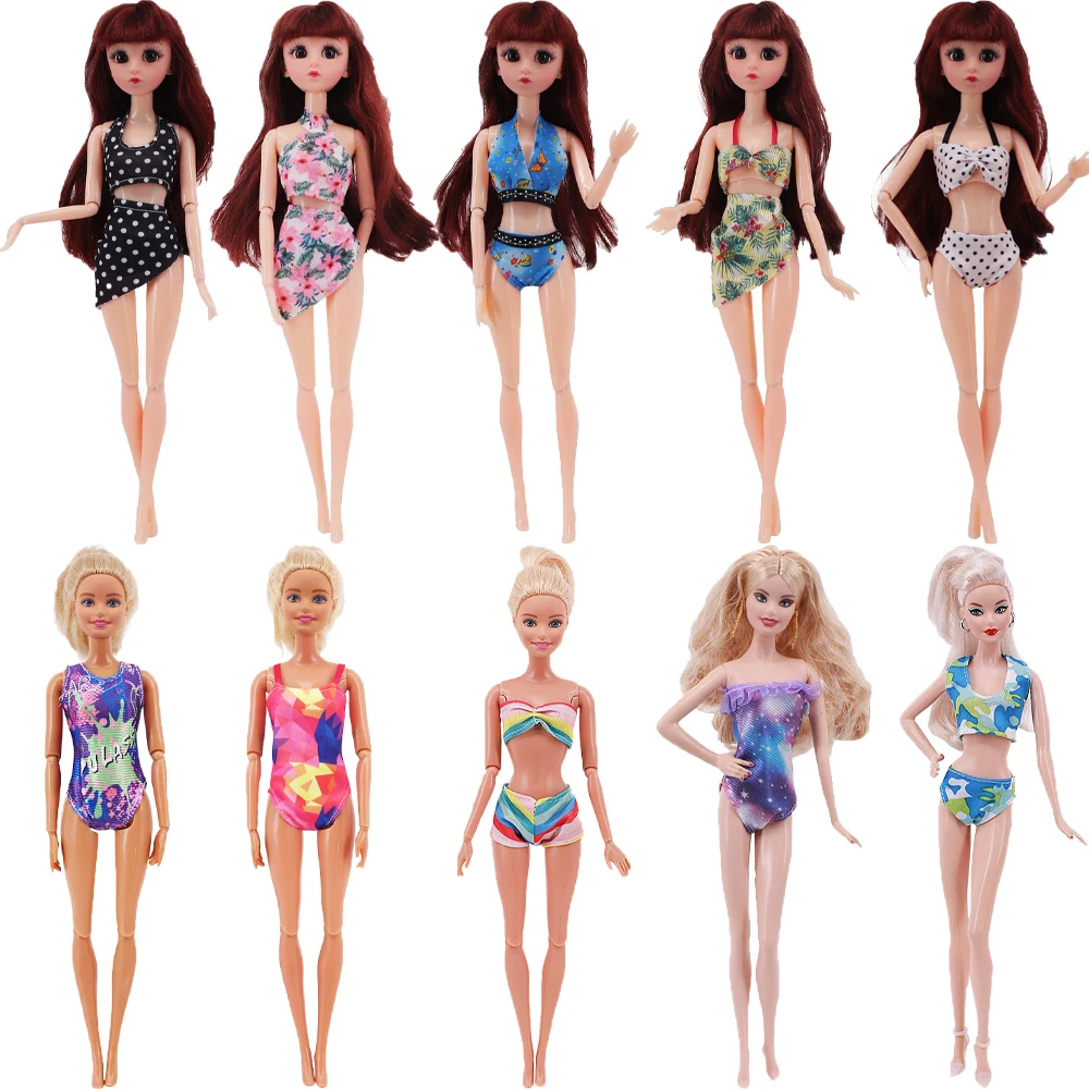 

Suitable For 30cm Doll Clothes, Various Summer Cool Swimsuits, Beach Clothes, Children's Gifts