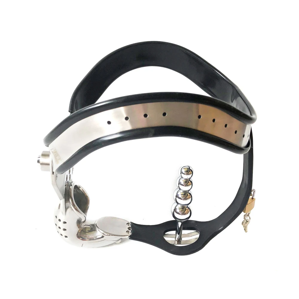Male Chastity Device Stainless Steel Curved Waist Metal Chastity Cage Wire Style Adult Sex Toys For Men Penis Cock Cage Bondage - view 2