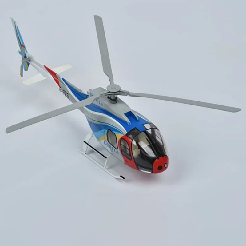 Helicóptero Miniatura Diecast Liga Modelo, Material Ecológico, Lembrança de Aeronaves, Coleções Brinquedos Presente para Meninos, Escala 1: 35, AC311