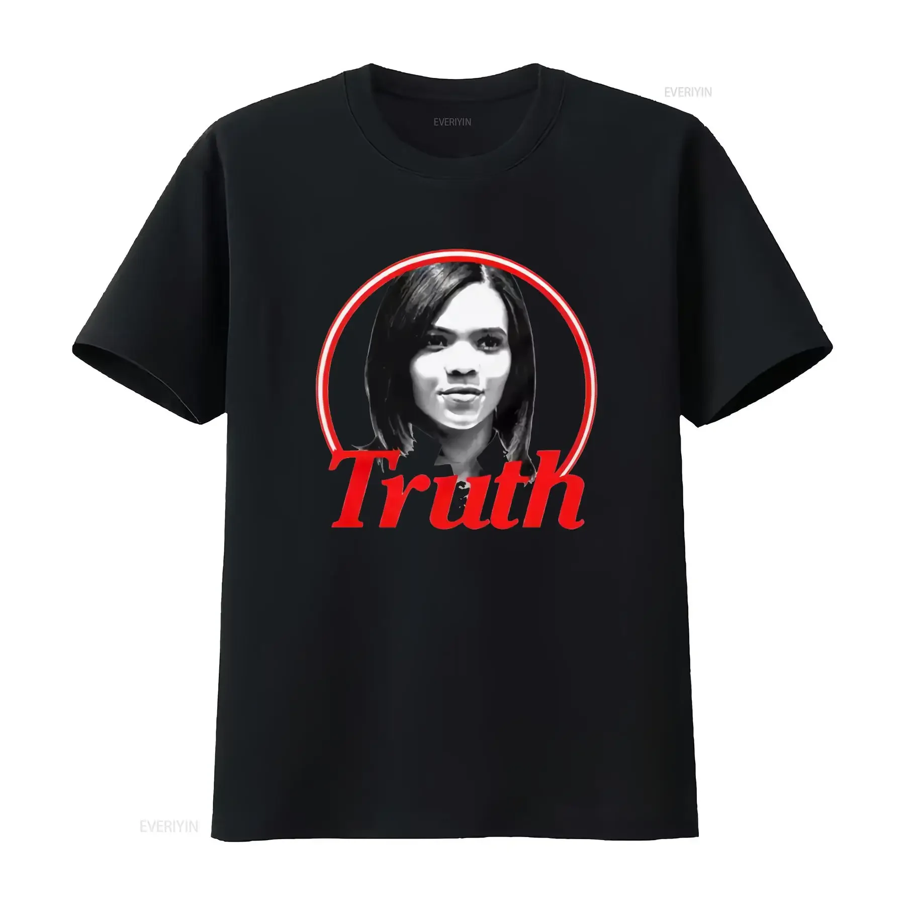 T-shirt CANDACE OWENS Fan Art – Design « La Vérité » pour les passionnés de politique – Haut polyvalent vintage délavé pour le quotidien