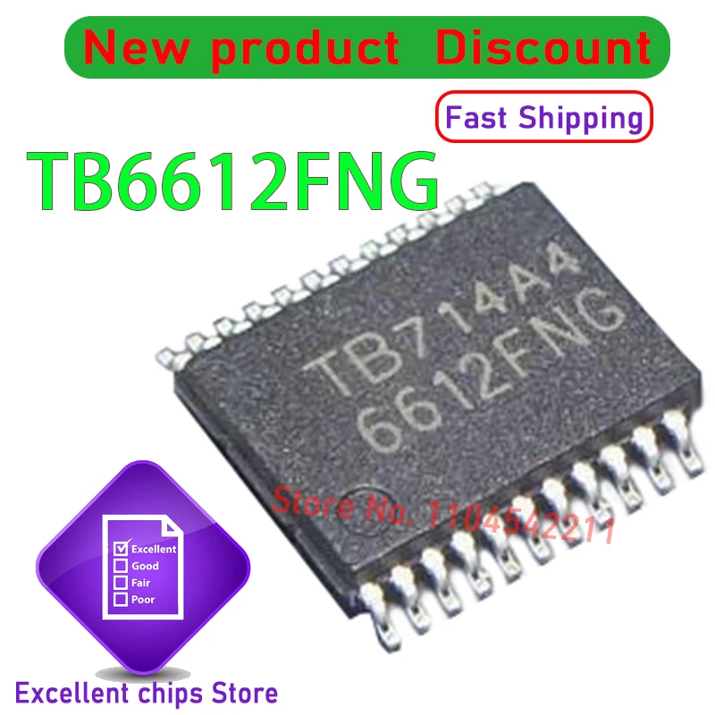Original and Genuine TB6612 TB6612FNG SSOP-24 6612 1pcs
