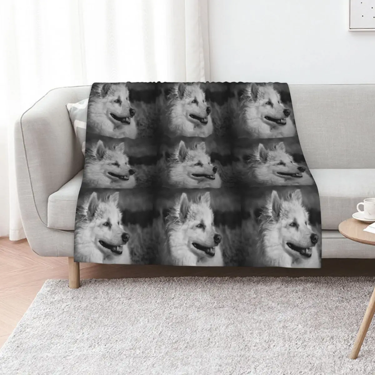 Manta esquimal americana, regalo divertido, sofás de moda, mantas cálidas de invierno para bebé