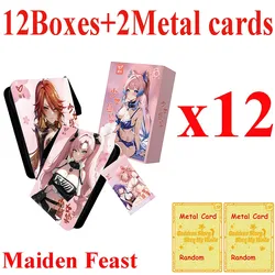 Wholesale New Goddess Story Maiden Feast Cards Anime Girl Swimsuit Bikini Feast Tcg Game Booster Box Kids Toys And Hobbies Gift