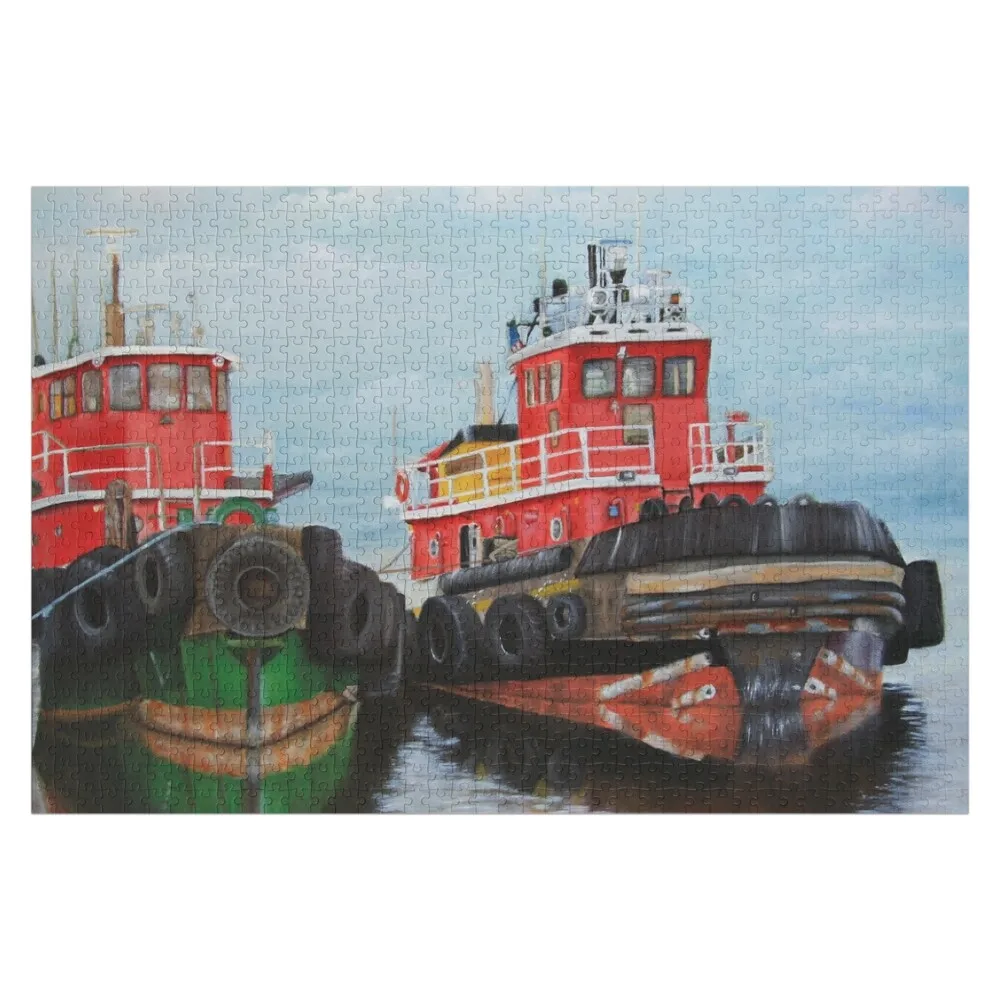 Tugboats on Penobscot Bay Jigsaw Puzzle Picture Jigsaw Pieces Adults Novel Toys For Children 2022 Personalized Toys Puzzle