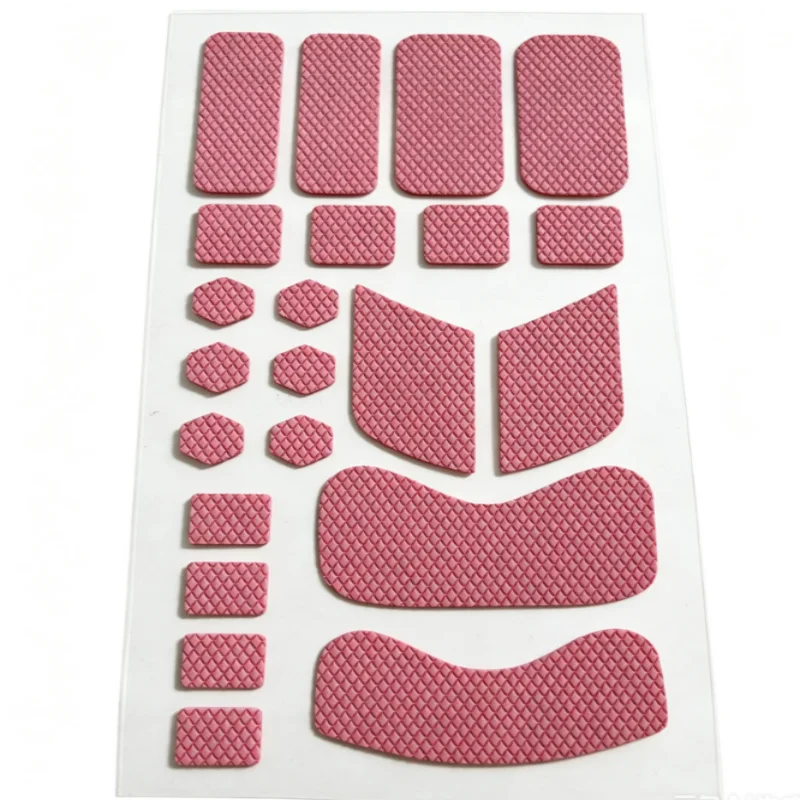 1Set DIY Anti-Slip Wear-Resistant Universal Style Mouse and Keyboard Sticker Sweat-Proof Mouse Grip Sticker Tape