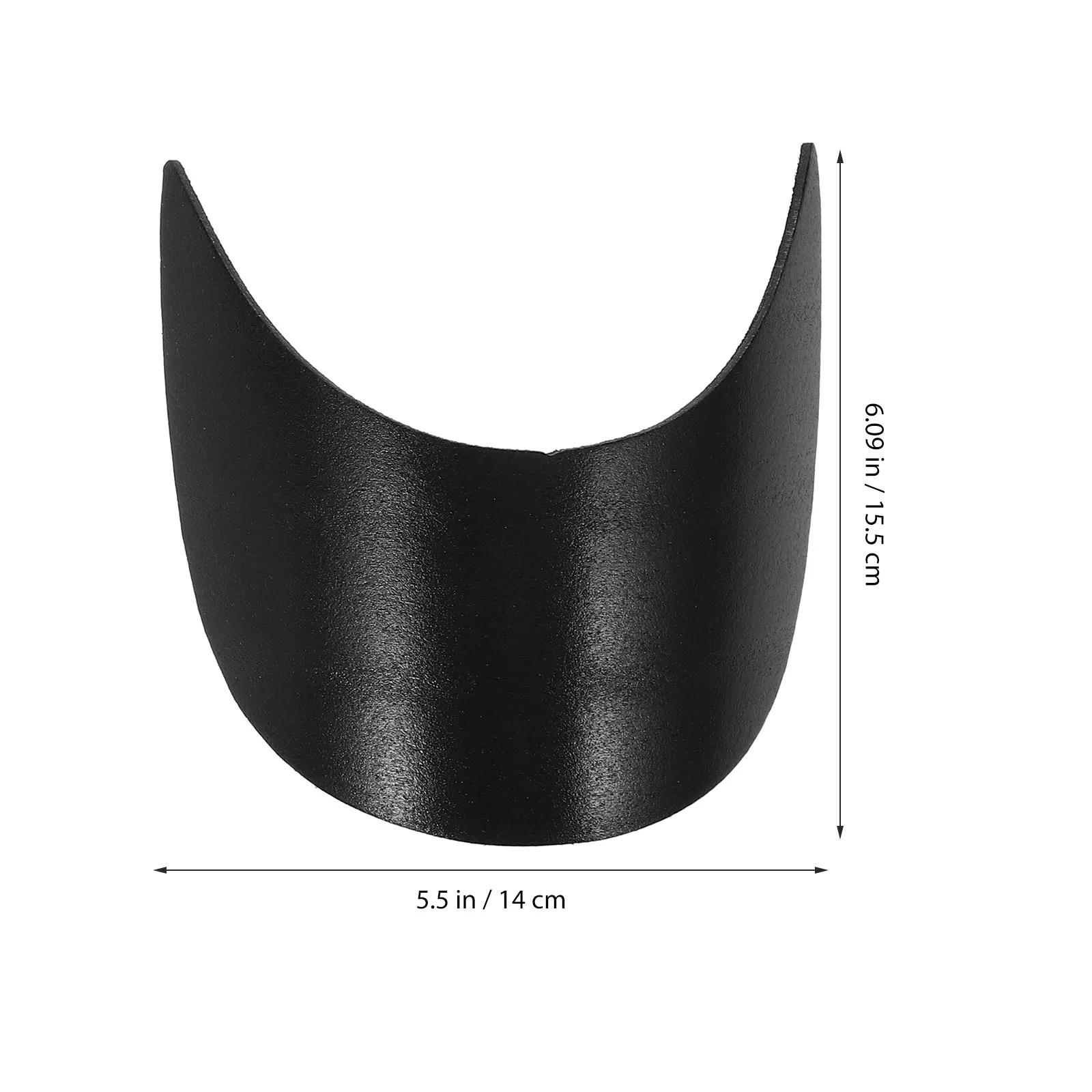 4Pcs Baseball Cap Visor Plastic Flexible Replacement Sun Proof Brim Insert Suitable for Outdoor Sports Sun Hat Brim