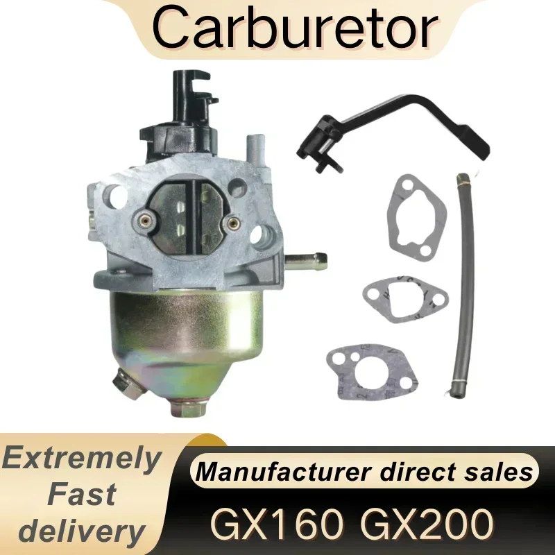 16211-ZE1-000 Carburetor for Honda GX120 GX160 GX168 GX200 2KW - 3KW 5.5HP 6.5HP for Suitable for Generators Mowers Tiller