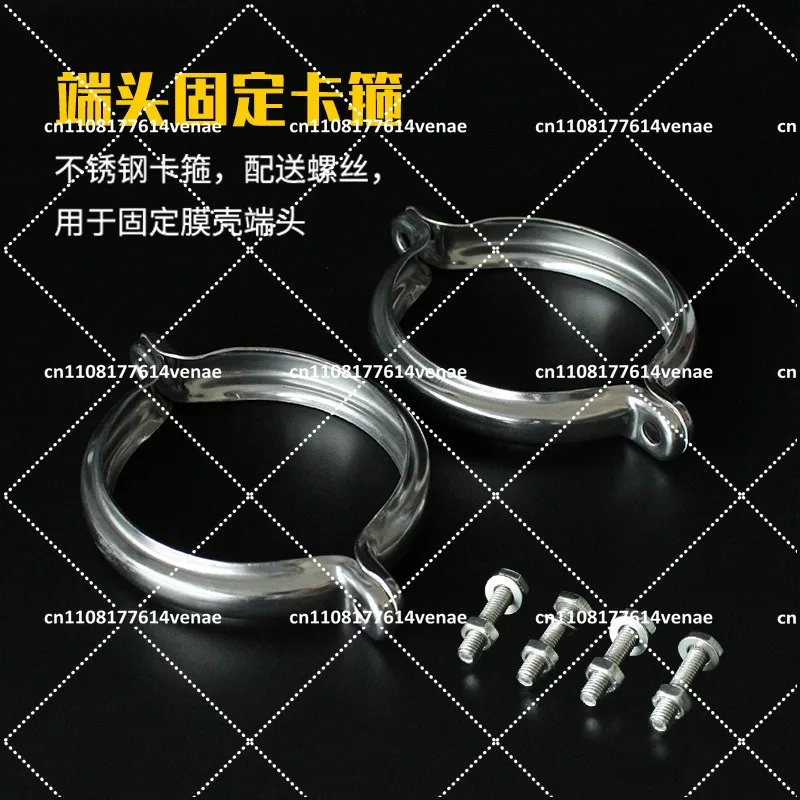 304 Stainless Steel RO Membrane Housing 4040 4 Inch 1 Core Reverse Osmosis Membrane Shell for Water Treatment Equipment
