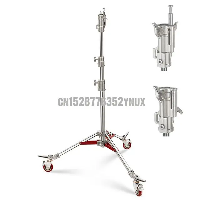2.4m Stainless Steel Light Stand,8ft Tripod Stand,Spotlight Light Stand