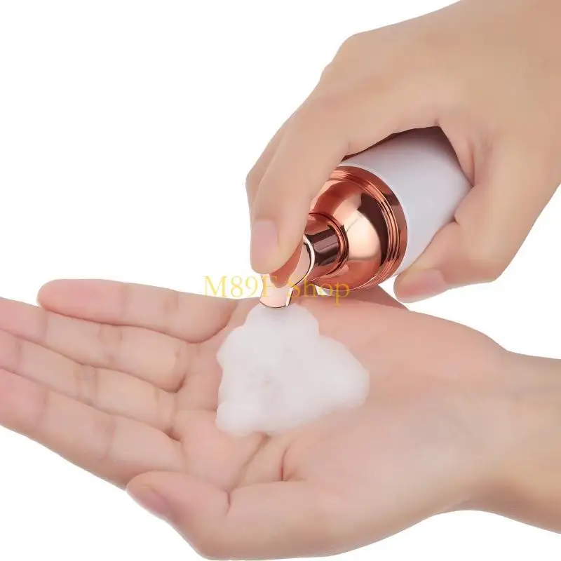 m89f-10pcs-foaming-bottles-plastic-mini-foam-sispensing-refill-bottle-soap-dispenser-for-cleaning-travel-cosmetics