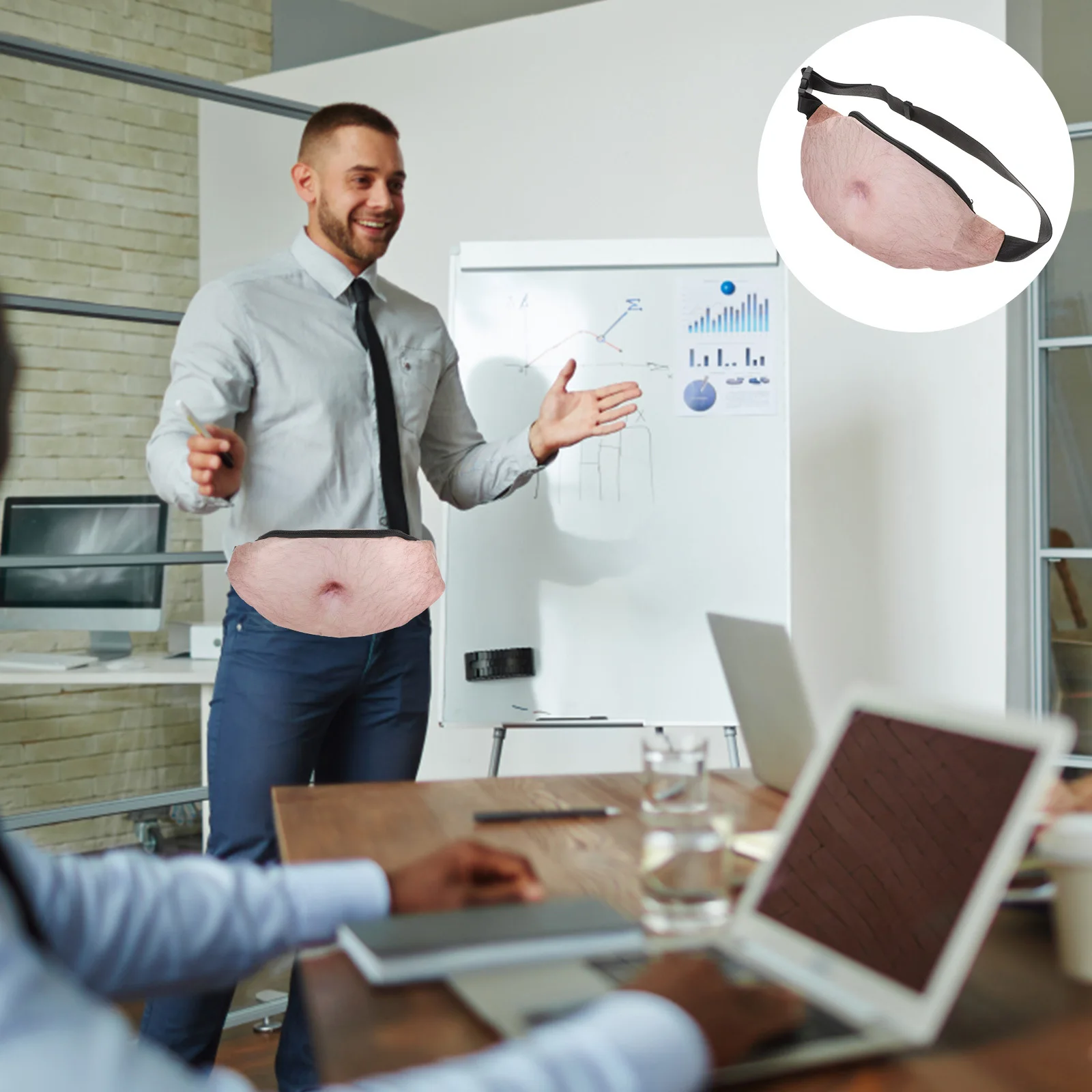 

1 шт. креативная поясная сумка, забавный органайзер для путешествий, чехол для телефона, для активного отдыха, бега, альпинизма, многофункциональное хранение