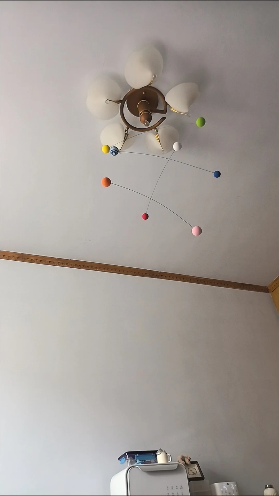 الانتهاء من تصميم الألوان المتناقضة الحديثة Normcore نمط التوازن الديناميكي قلادة DIY المواد حزمة متجر الملابس الديكور الجوي #4