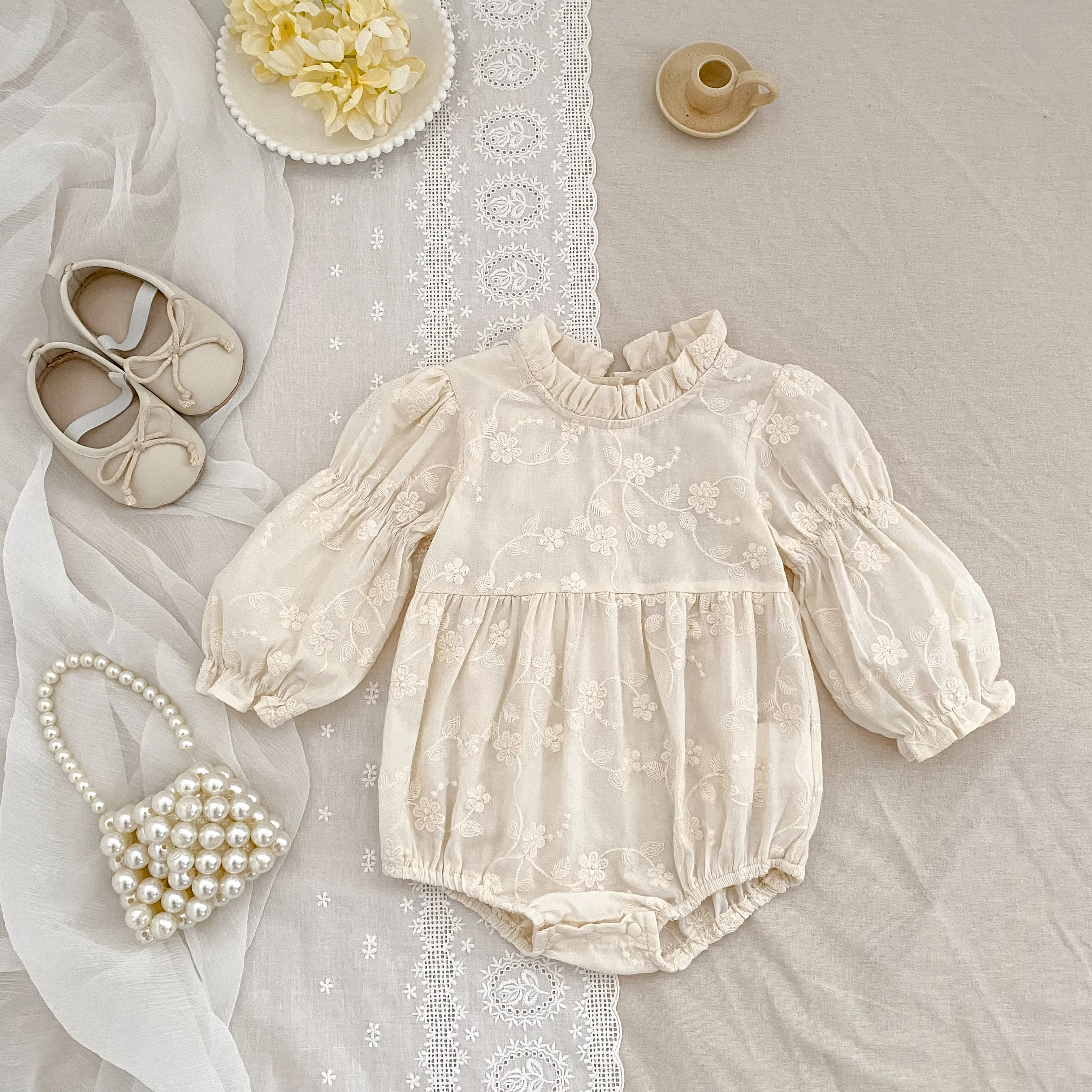 Neue Herbst 0-6Yrs Schwester Kleid Mädchen Party Kleid Baby Mädchen Stickerei Strampler Schwester Geburtstag Party Baumwolle Kinder Prinzessin Kleider – Detail 25
