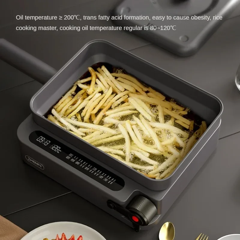 Máquina de cozinha inteligente multifuncional, Home Steak Grill Machine, Panela, Casa