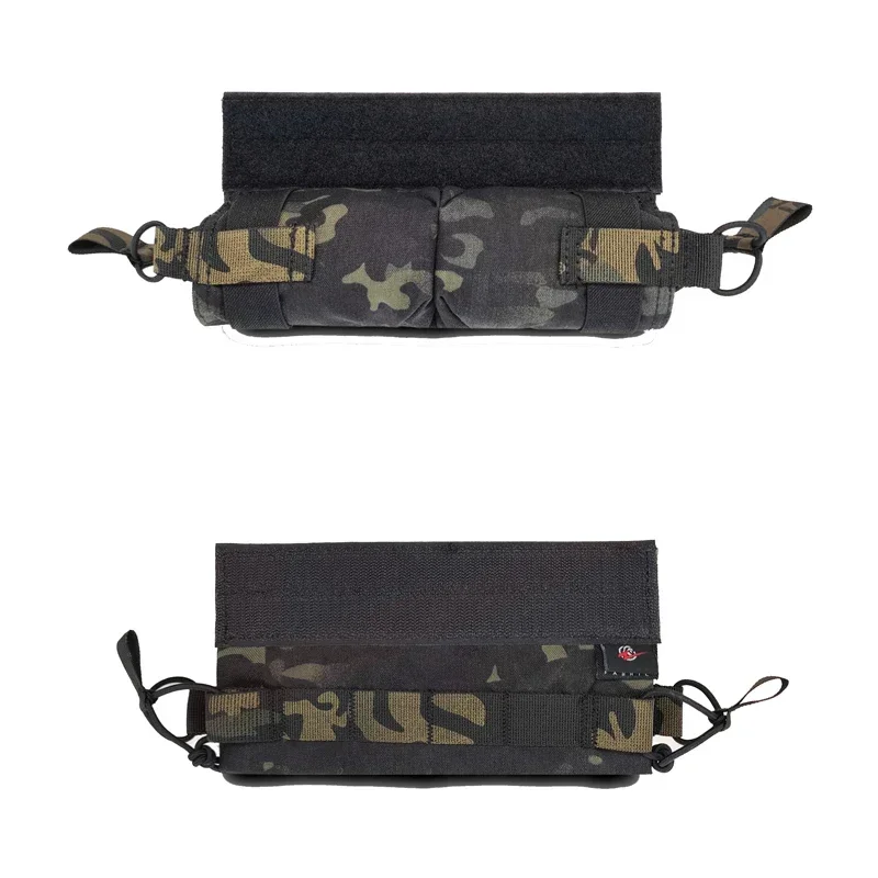 Tactical Mag Pouch Airsoft Vest Side-Pull Magazine Pouch Multicam 500D Molle Abdominal Plate Carrier Drop Bag Gear