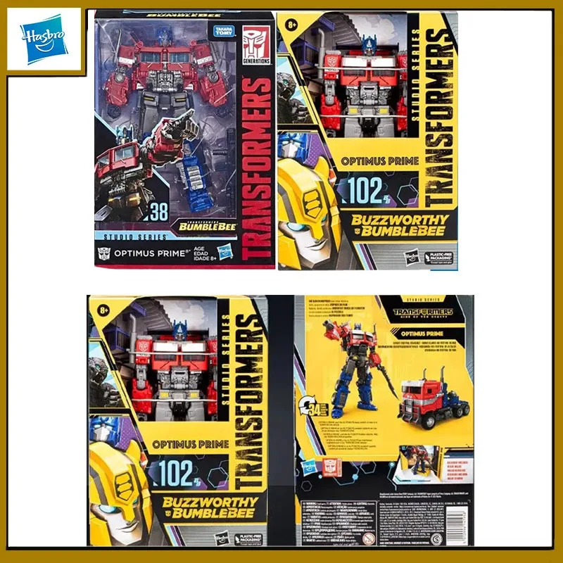 

Hasbro Original Transformers Anime Figure SS38 SS102 Optimus Prime Action Figure Toys for Boys Girls Kids Gift
