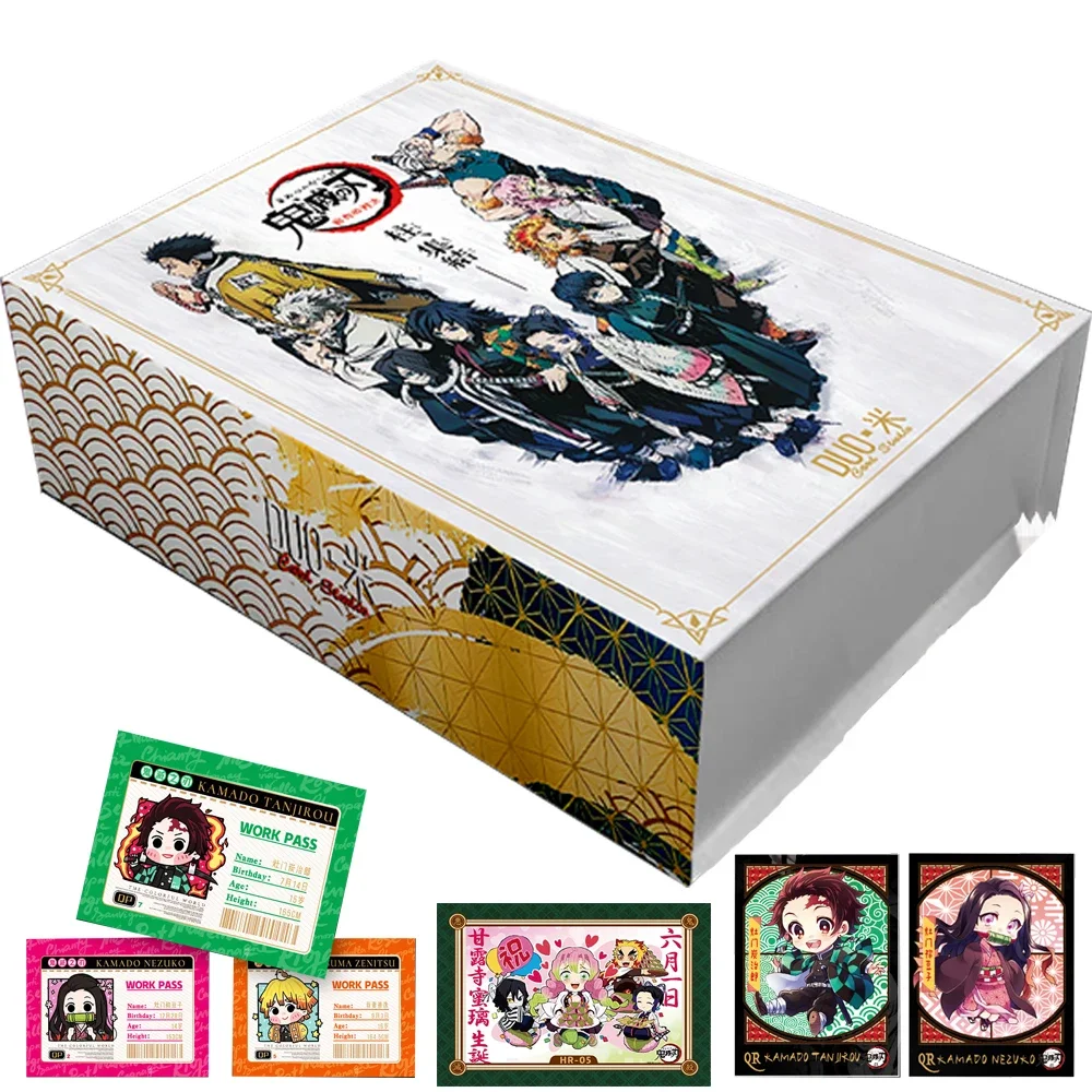 

Genuine Demon Slayer Card For Children Kamado Nezuko Kochou Shinobu Graffiti Hand Drawn Limited Game Collection Card Kids Gifts