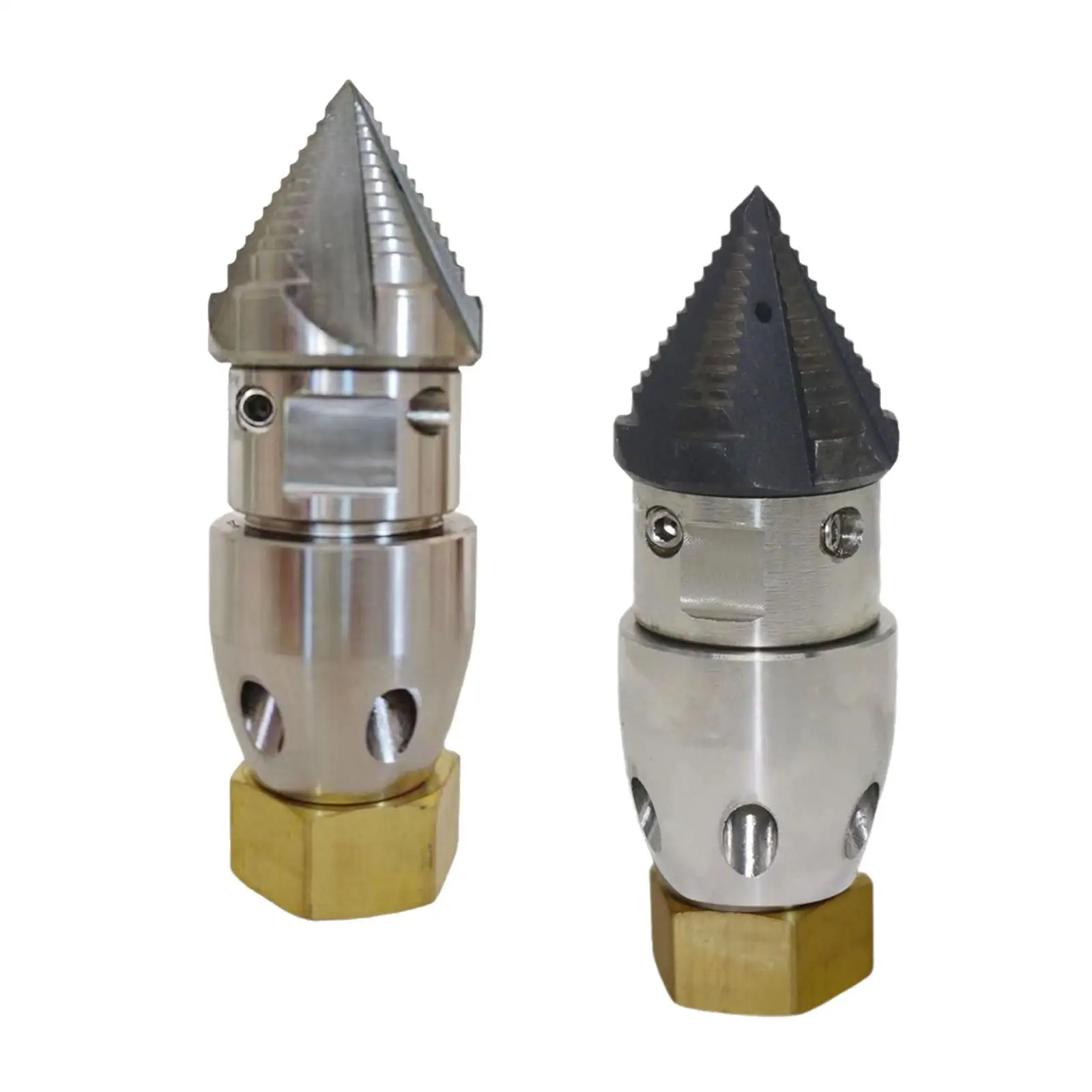 

Sewer Jetter Nozzle Washer Machine Nozzle Rotatable Pressure Water Hose Sprayer Head Water Mouse Pipe Cleaning Tool for Patio