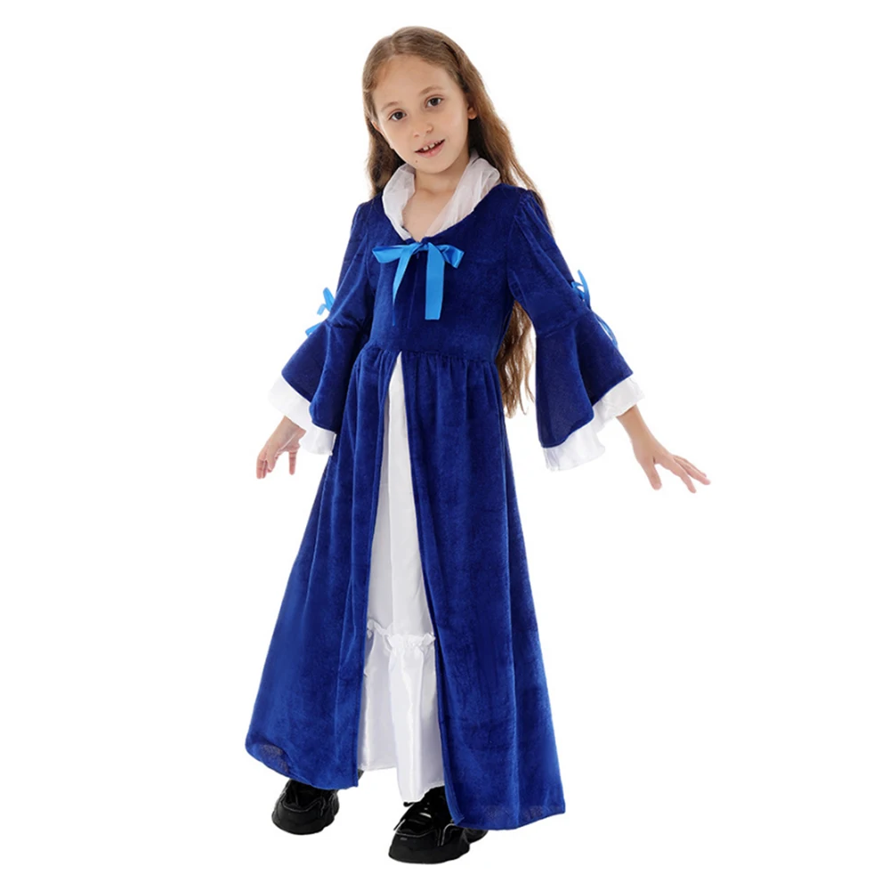 Fantasia Medieval Vintage chica Cosplay ropa Vintage escenario Disfraz disfraz vestido Halloween carnaval fiesta