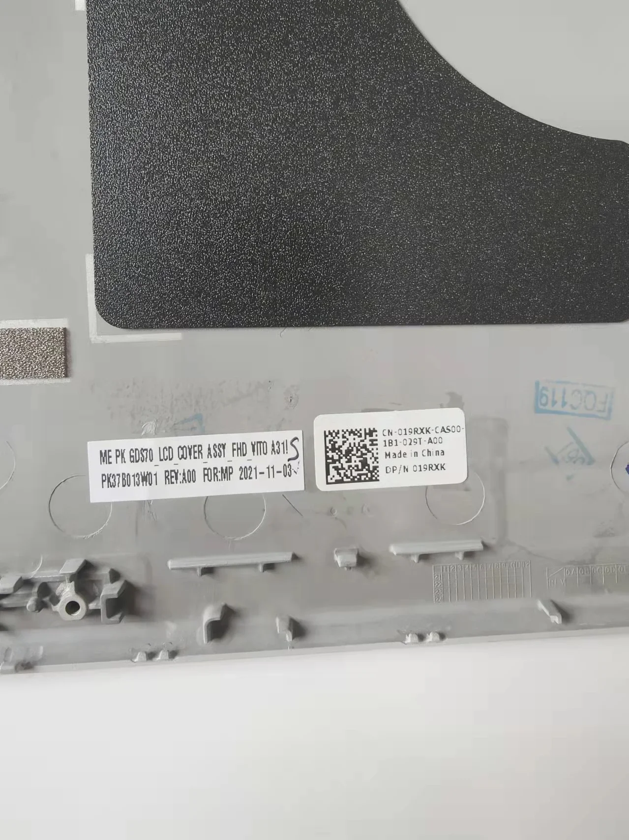 NUOVO Originale Del Computer Portatile Per Dell Alienware X17 R1 R2 Display Posteriore Del Computer Portatile Della Copertura Posteriore Lcd Assemblea Una Borsette 041RKC 019RXK 0THJM3