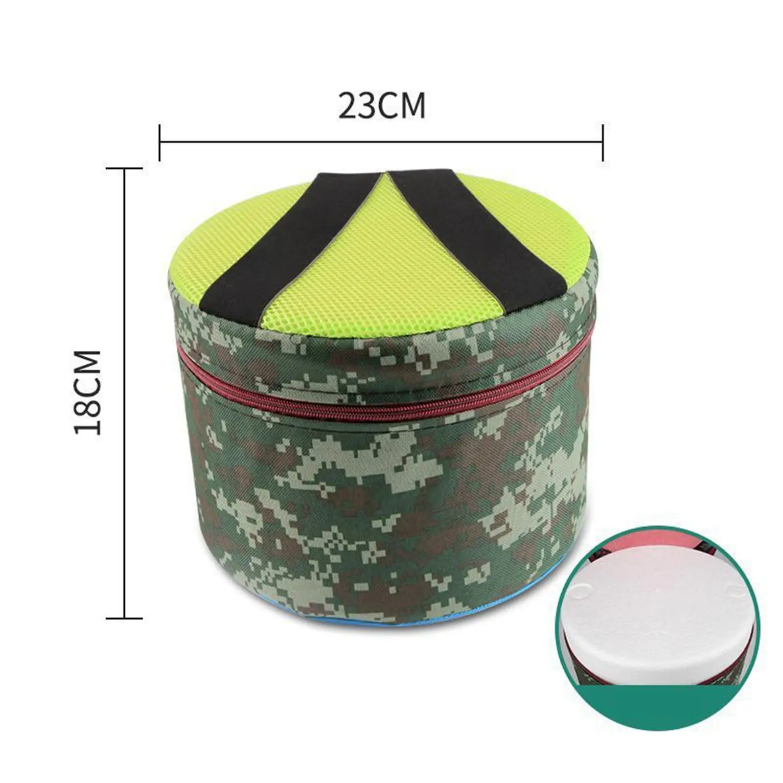 Portable Garden Stool with Comfortable Cushion for Outdoor Use