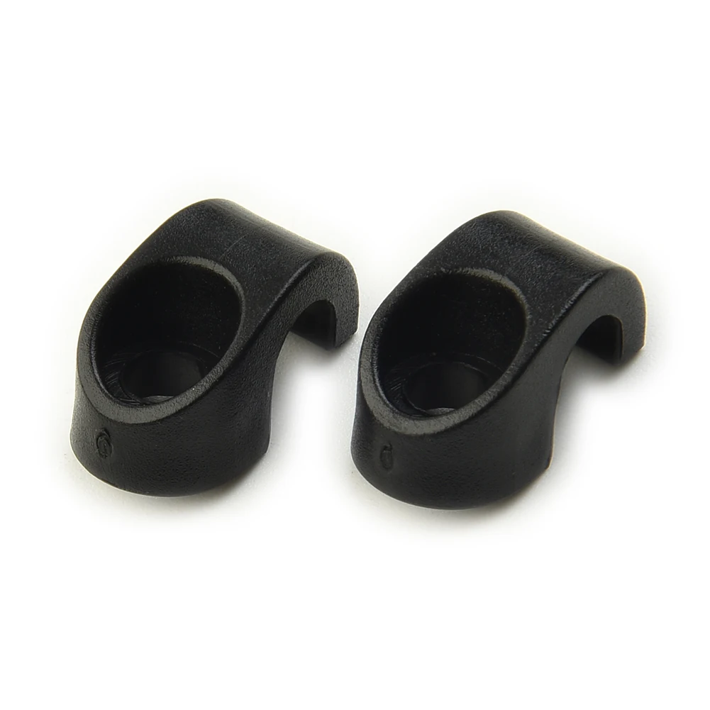 2 PCS Bike Bicycle  Fork  Brake Housing Buckle Brake Cable Hose Clamp Cable Guide  Front Fork Fixing C-shaped Buckle