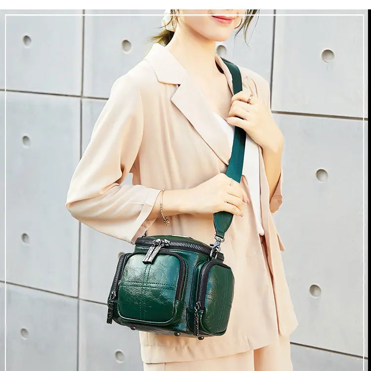 

2025 New Fashion Solid Women Handbags European Designer Pu Leather Mini Shoulder Bags Female Girl Brand Luxury Crossbody Bag
