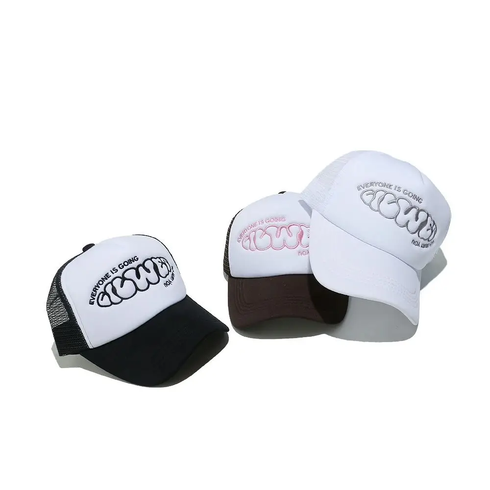 Casquette de Baseball EVERYONE IS GOING, chapeau de protection solaire avec lettres brodées, casquette de camionneur respirante et réglable pour hommes et femmes