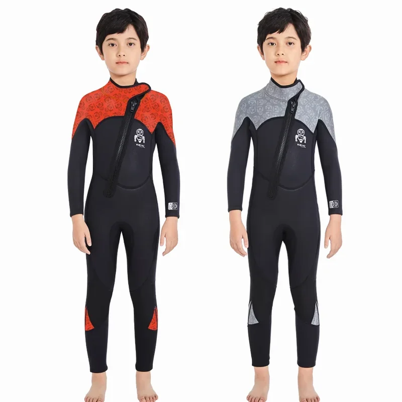 Kinderen Dik Badpak Kids Surfen Neopreen Wetsuit Onderwater Duiken Pak Jongens Jellyfish Badmode Meisjes Badpak