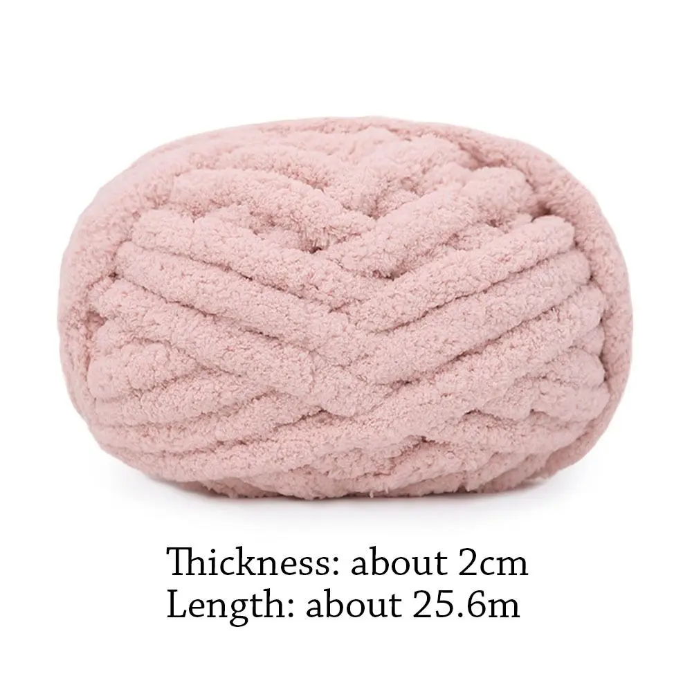 226g/Ball Velvet Thick Super Bulky Chunky Yarn Hand Knitting Woven Thread Basket Blanket Carpets Giant Yarn DIY Hand-knit Yarn