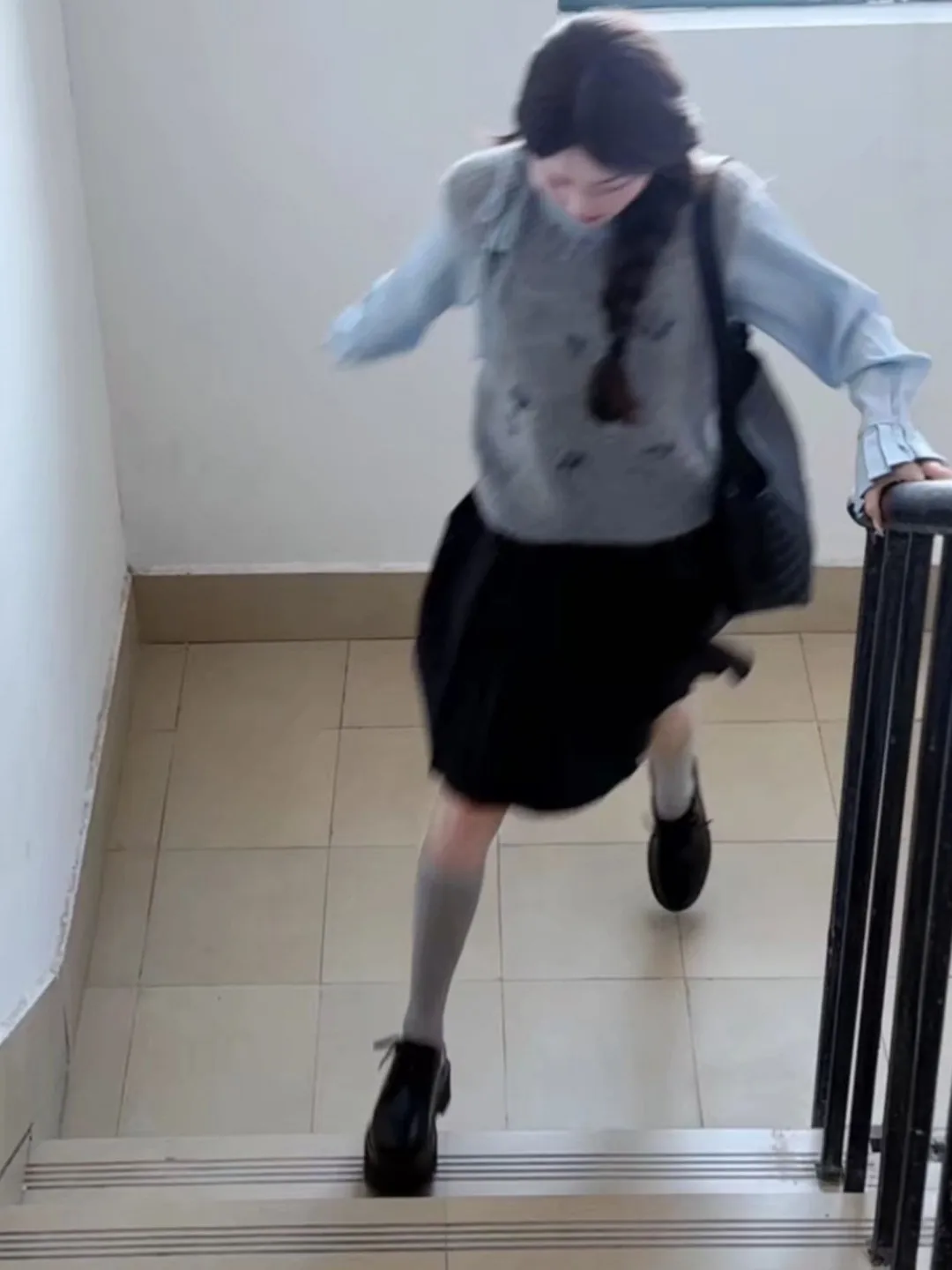 

College Style Set Unique Small Size Beautiful Vest Inner Shirt Anti-Aging Spring 2026 Fashion Set Women's Comfortable Cotton