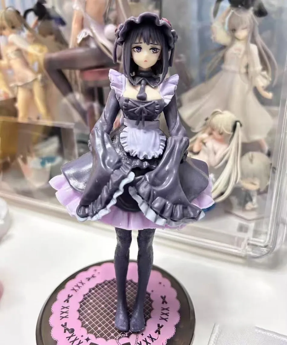 متوفر في المخزون My Dress-Up Darling maid outfit Kitagawa Marin Cos Name Standing Position Action Figure Collection Toys هدية الكريسماس #2