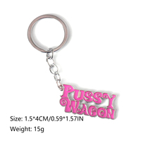 Key Chain Film And Television Kill Bill Electroplating Key Chain Pussy Wagon Alloy Drip Pendant Ornament Key Ring