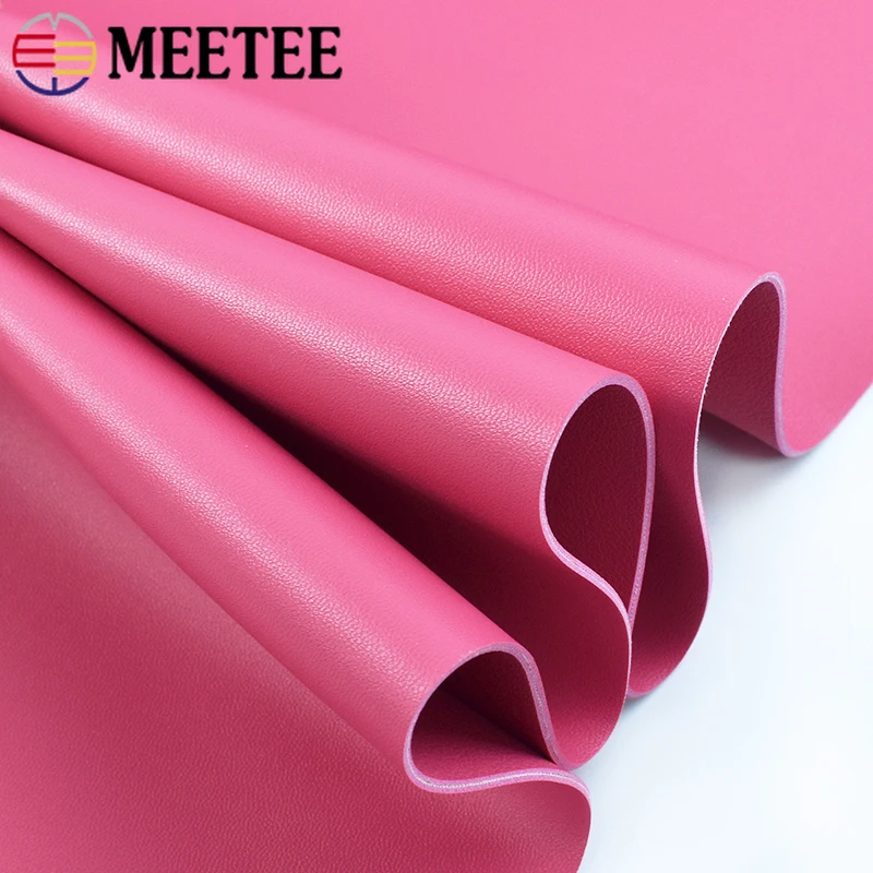 

40*135cm 1.8mm Thick PVC Faux Double-sided Leather Fabric Luggage Bag Table Mat Decor Leathers Fabrics DIY Sewing Accessories