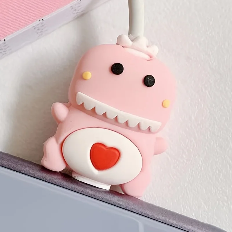 ​ 2-Pack Cute Animal Cable Protectors for 18W/20W Chargers, Fun & Protective Sleeves, Perfect Gift Idea