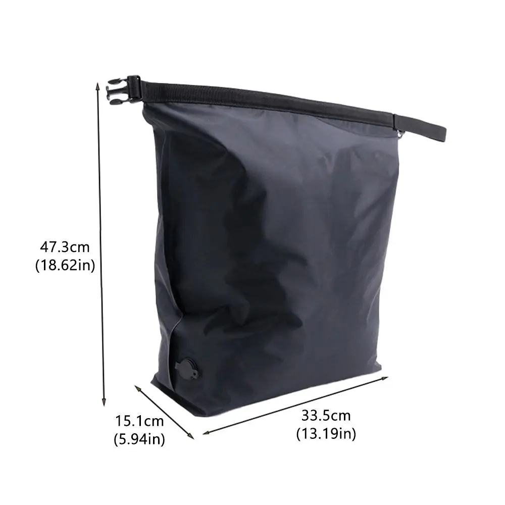 أكياس مكنسة قابلة لإعادة الاستخدام للسفر قابلة للطي مقاوم للماء حقيبة ضغط فراغ الغبار توفير المساحة الأمتعة حقيبة تخزين فراغ #6