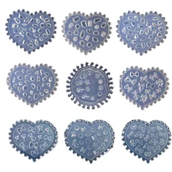MD040-104 Nailart 3D Carving Silicone Nail Mould DIY Manicure Deco Accessories Nail Tools