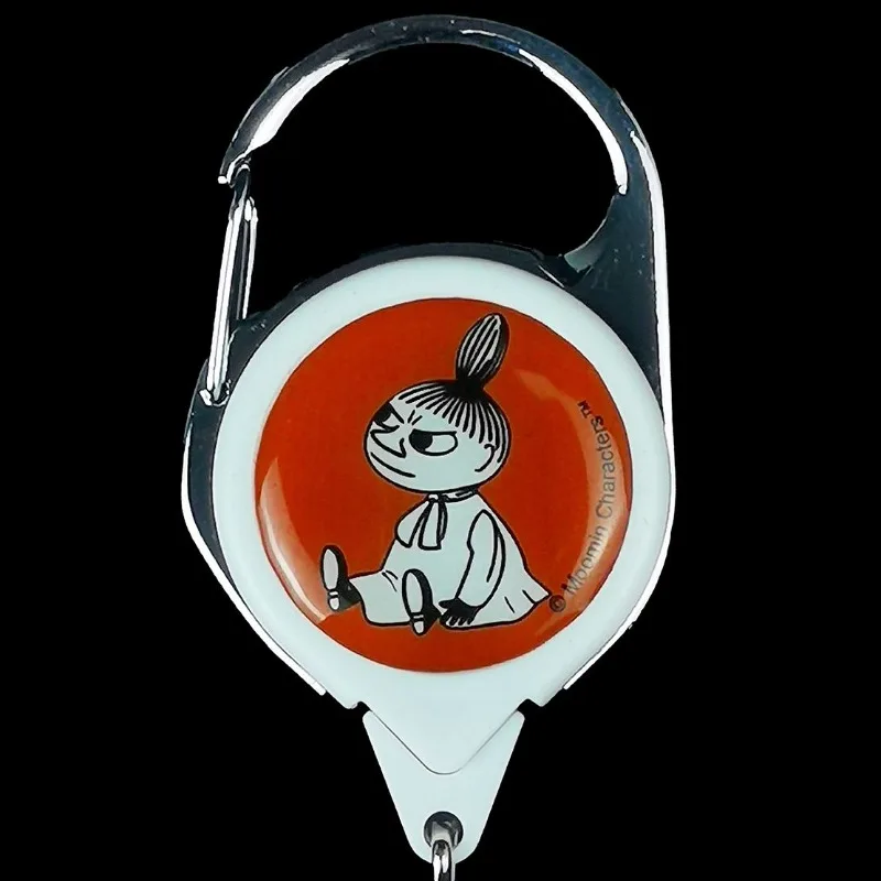 Moomin Retractable Key Ring Stretchable Hook Key Cute Cartoon Design Anti-lost & Portable Key Decorative Supplies view 3
