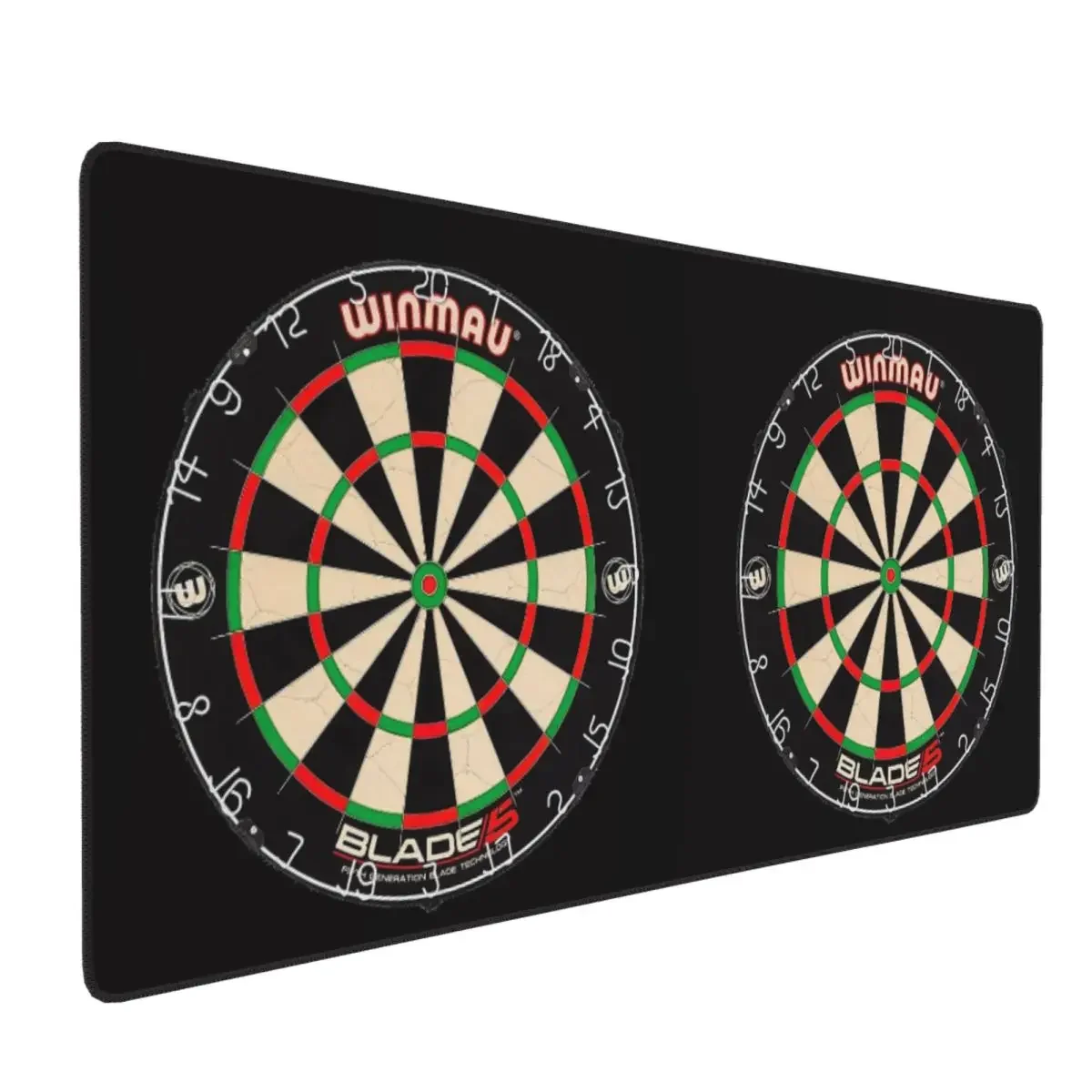 Winmau Blade 5 Dartboard Large Mouse Pad Computer Keyboard Mouse Mat Gaming PC Laptop Desk Mat Office Accessories Table Mats