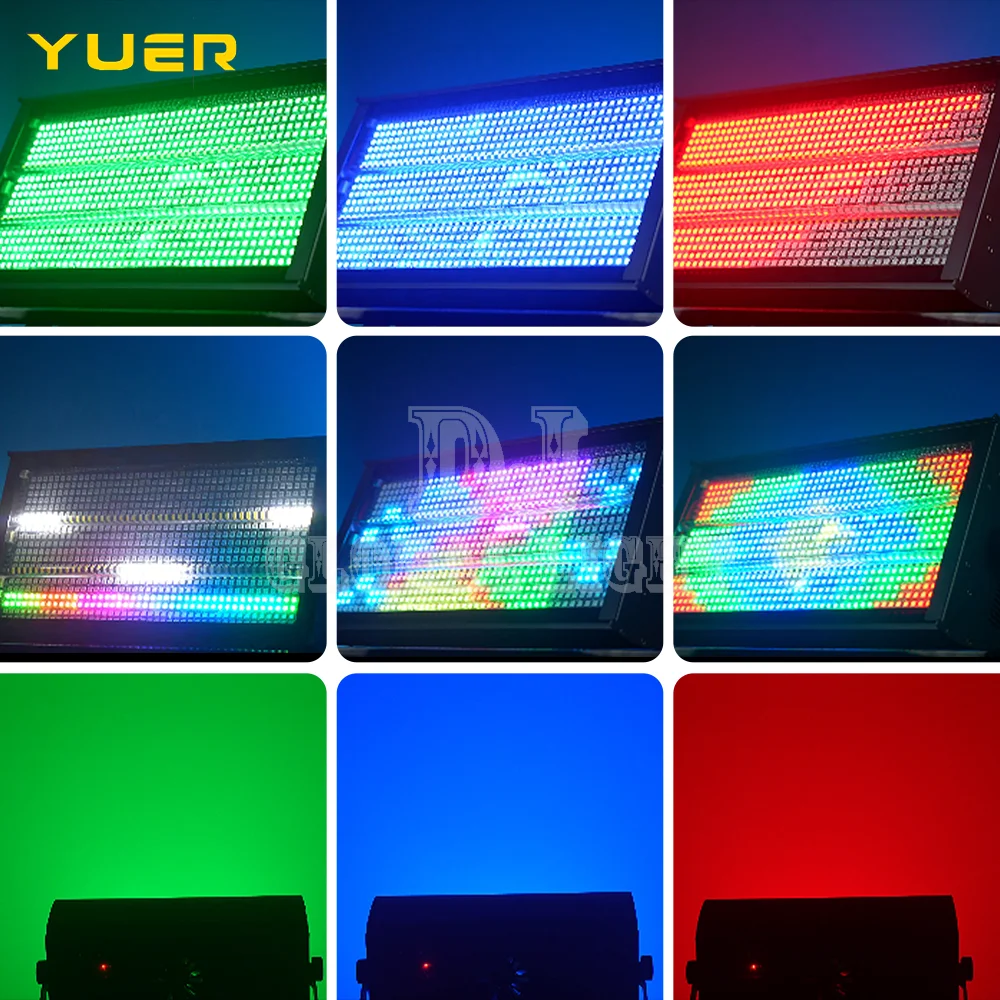 LED 135+30 Segment RGB Strobe Light with Flash wash effect RDM DMX512 Sound control for DJ Disco party bar club