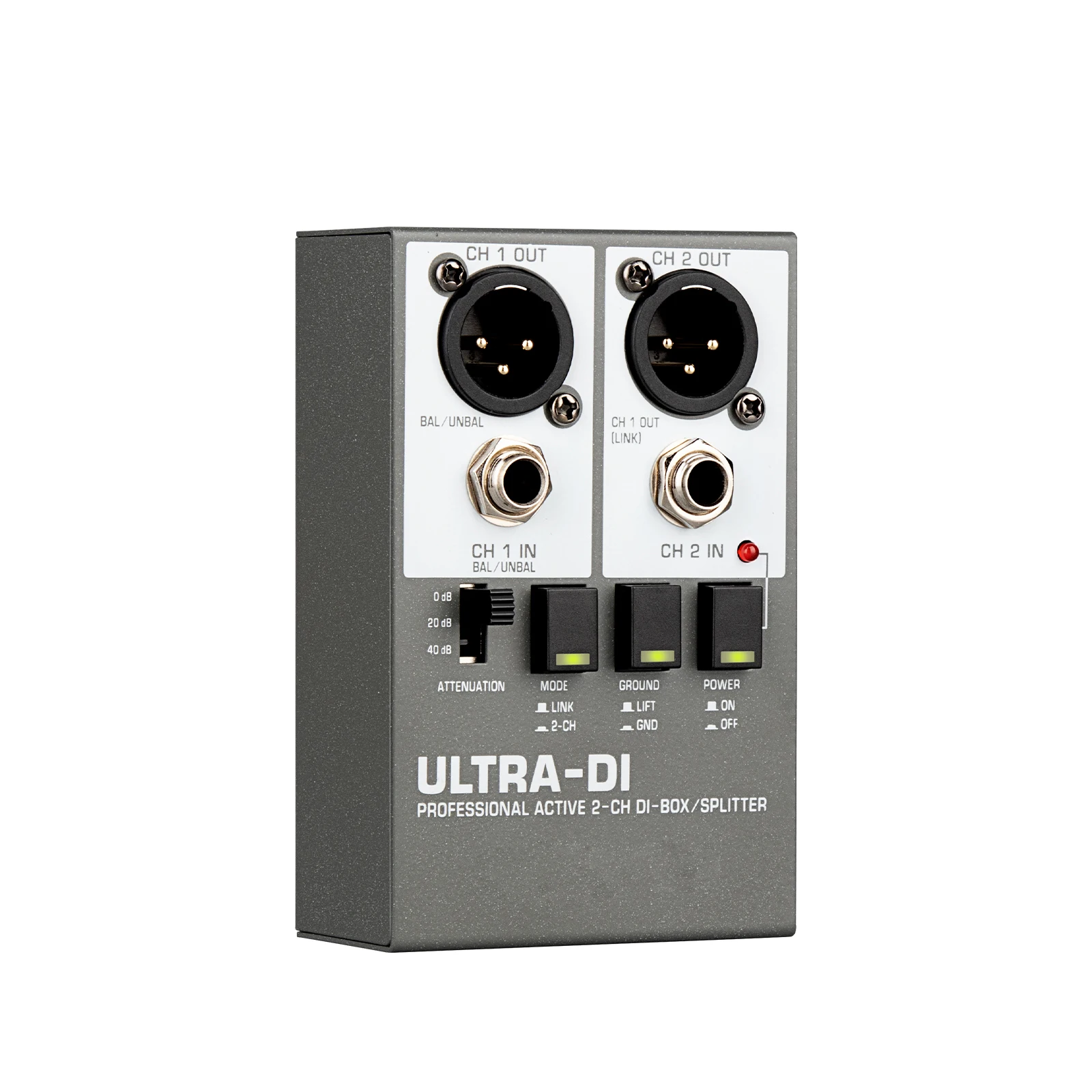 

SD2 DI Box Активная двухканальная аудиосистема Аудиооборудование Электрогитара и сценические инструменты Передняя DI Box