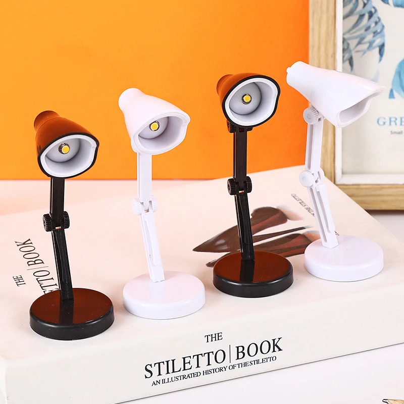 Creative Mini Luminous Desk Lamp Folding 360° Rotating LED Light Reading Lighting Toys Children Learning Luminous Toys