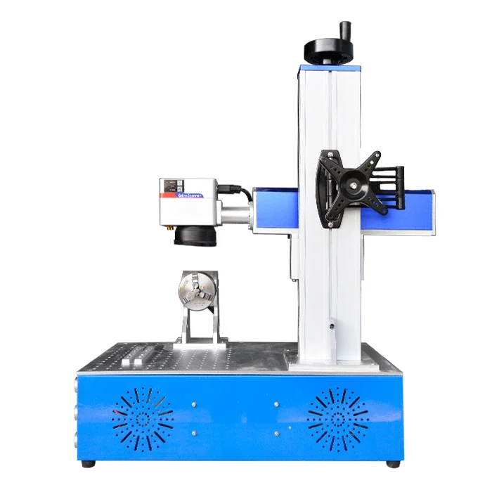 35% Discount!!!  Fiber La ser Marking Machines La ser Engraver Metal Engraving Machine for Jewelry La ser Printer Sale