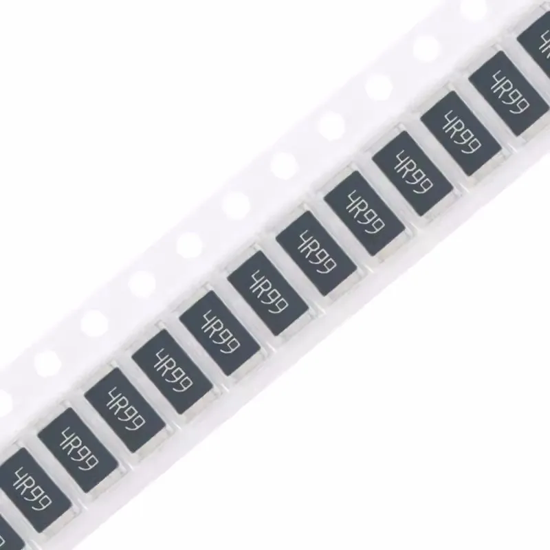 

50PCS new original 2512 chip resistor 4.99R(4R99) ±1% 25121WF499KT4E